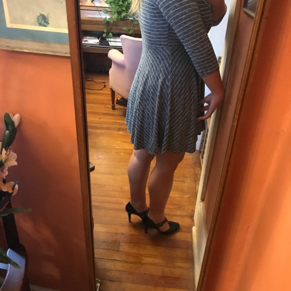 Knit Wrap Dress - Picture 2 of 6